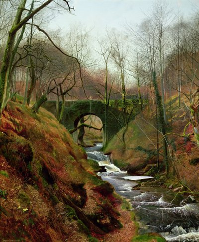 Mañana de marzo de John Atkinson Grimshaw
